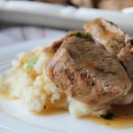 instant pot pork tenderloin over mashed potatoes