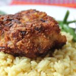 crispy pork on top of rice