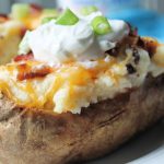 loaded twice baked potato
