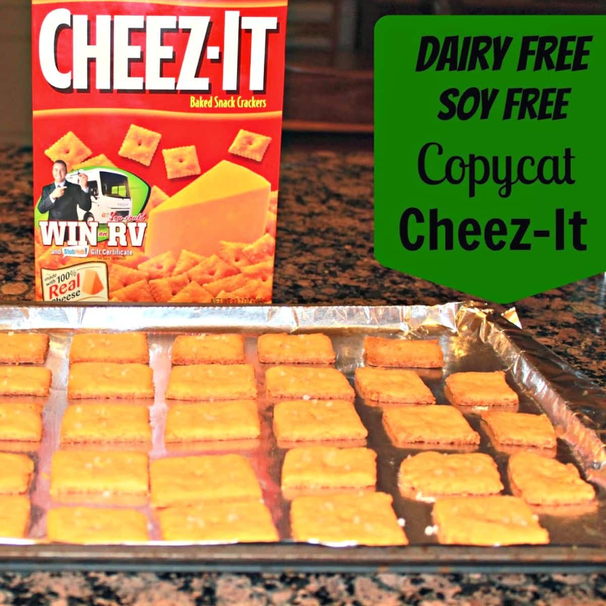 Home Made CheezIt Crackers (w/ dairy & dairy free recipe) Foody