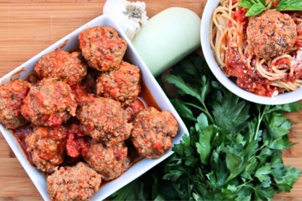 Homemade Italian Style Meatballs - Foody Schmoody Blog